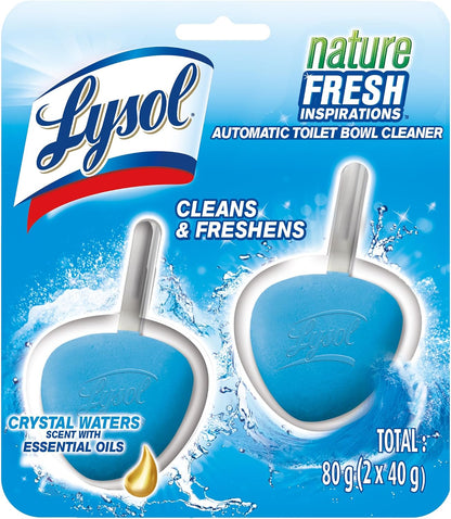 Automatic In-The-Bowl Toilet Cleaner, Cleans and Freshens Toilet Bowl, Atlantic Fresh Scent, (Pack of 1)