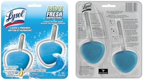 Automatic In-The-Bowl Toilet Cleaner, Cleans and Freshens Toilet Bowl, Atlantic Fresh Scent, (Pack of 1)