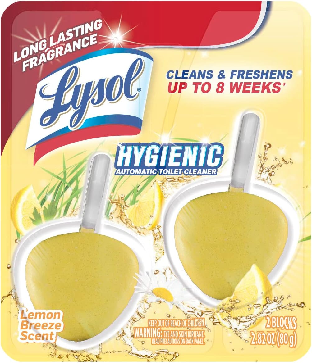 Automatic In-The-Bowl Toilet Cleaner, Cleans and Freshens Toilet Bowl, Atlantic Fresh Scent, (Pack of 1)