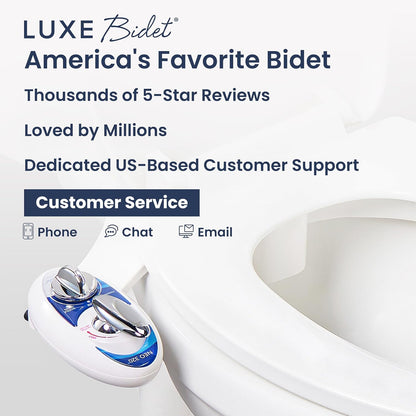 NEO 320 - Warm Water Bidet Attachment for Toilet Seat, White