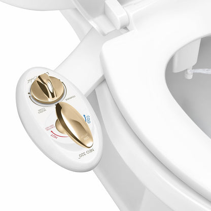 NEO 320 - Warm Water Bidet Attachment for Toilet Seat, White