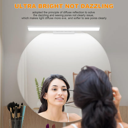 Led Vanity Light Bar for Mirror with Adjustable Angle for Makeup
