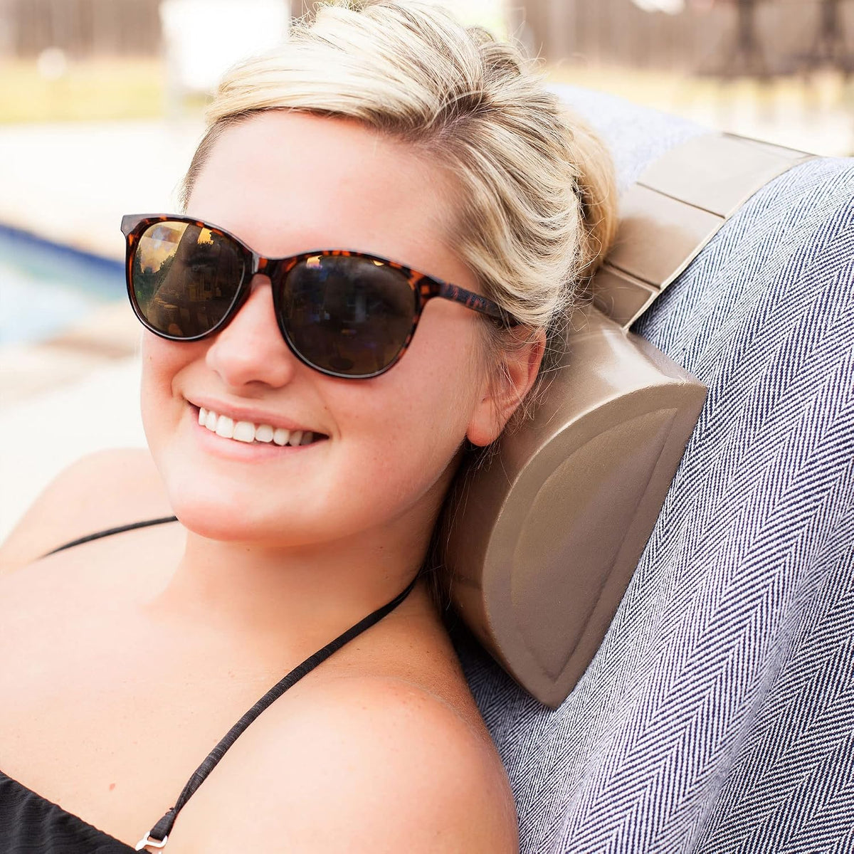 Super Soft Weighted Head & Neck Pillow for Pool & Spa