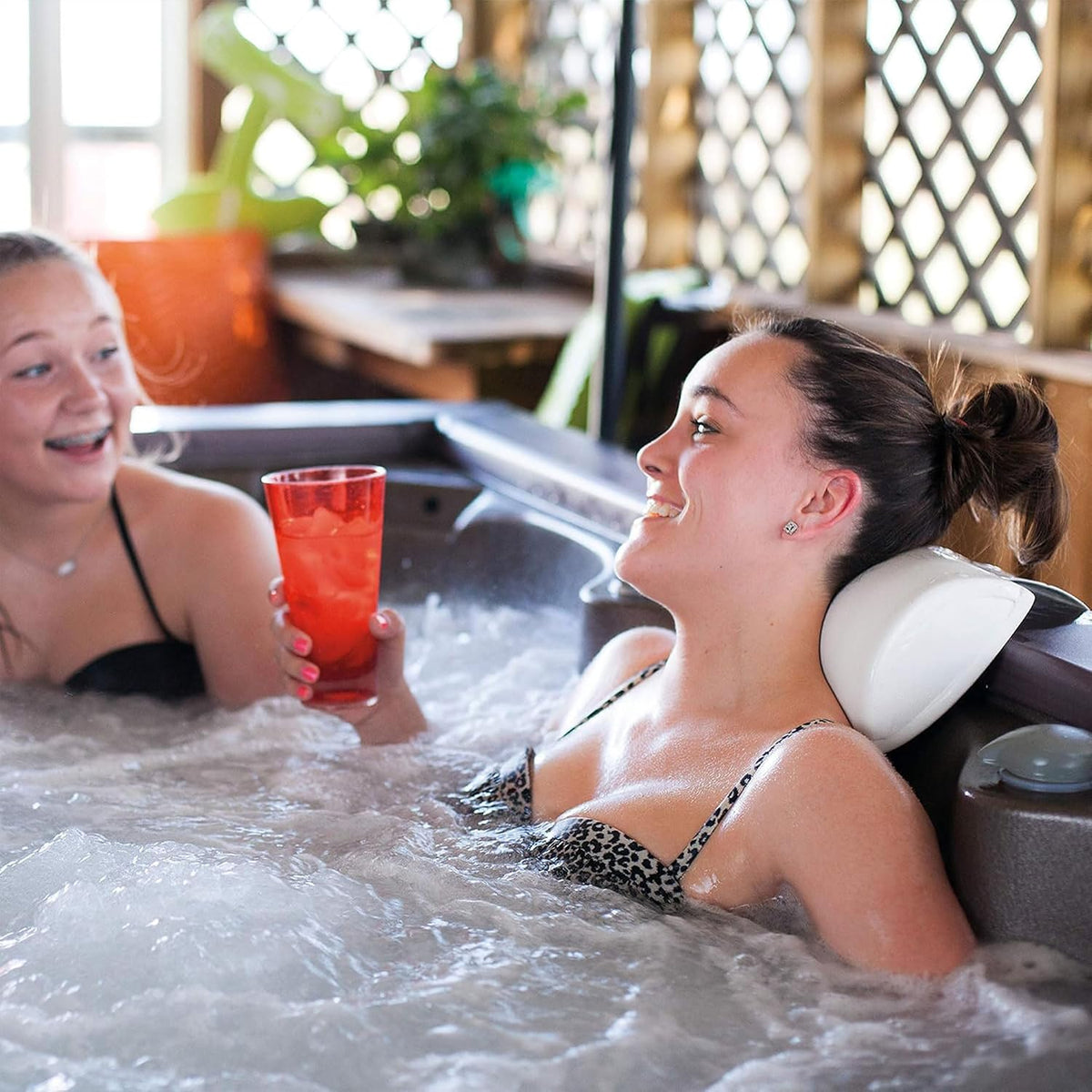 Super Soft Weighted Head & Neck Pillow for Pool & Spa