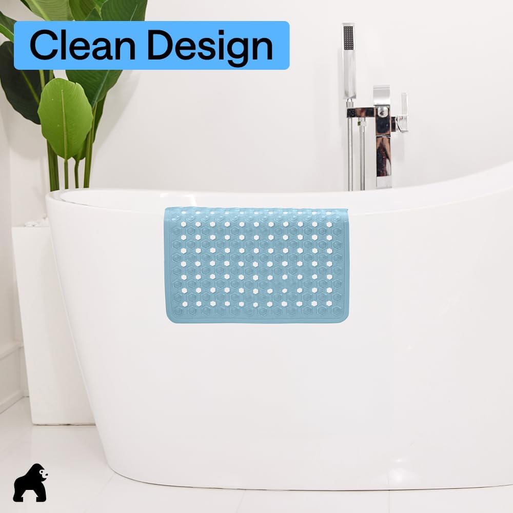 Bath Tub Shower Mat, Bathtub Floor Liner, 35x16 Clear