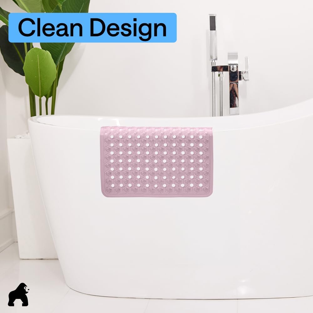 Bath Tub Shower Mat, Bathtub Floor Liner, 35x16 Clear