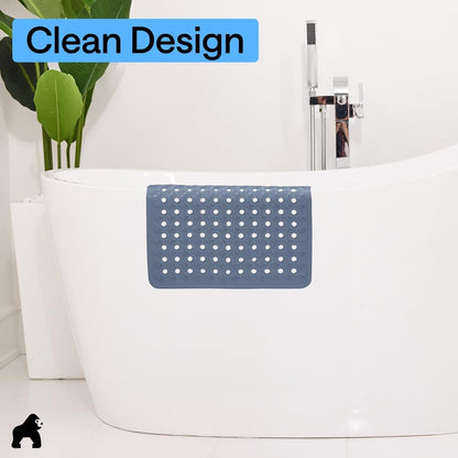 Bath Tub Shower Mat, Bathtub Floor Liner, 35x16 Clear