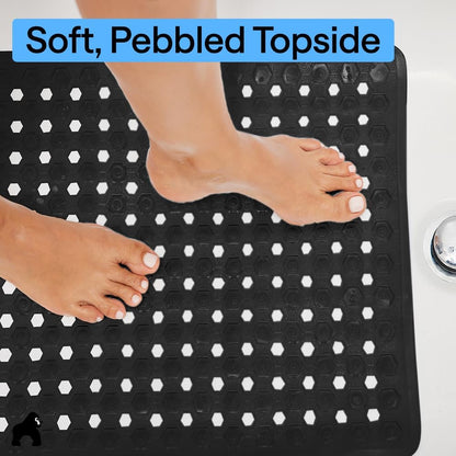 Bath Tub Shower Mat, Bathtub Floor Liner, 35x16 Clear