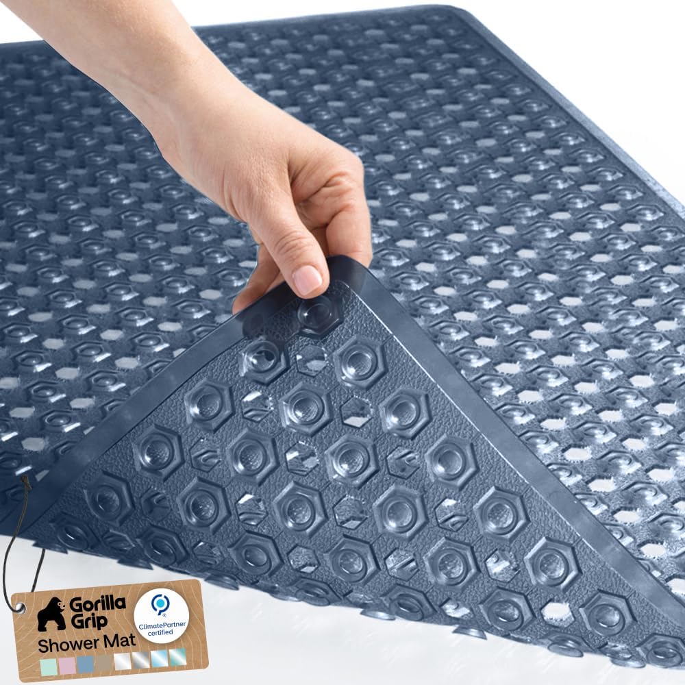 Bath Tub Shower Mat, Bathtub Floor Liner, 35x16 Clear