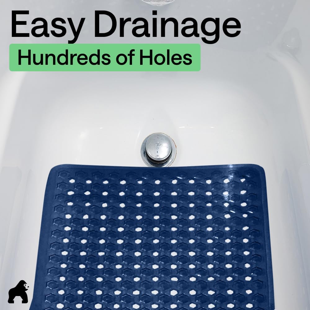 Bath Tub Shower Mat, Bathtub Floor Liner, 35x16 Clear