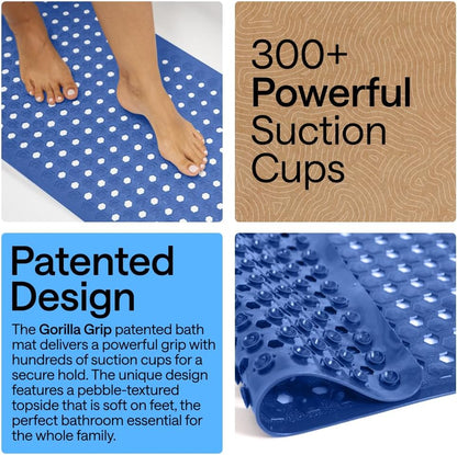 Bath Tub Shower Mat, Bathtub Floor Liner, 35x16 Clear