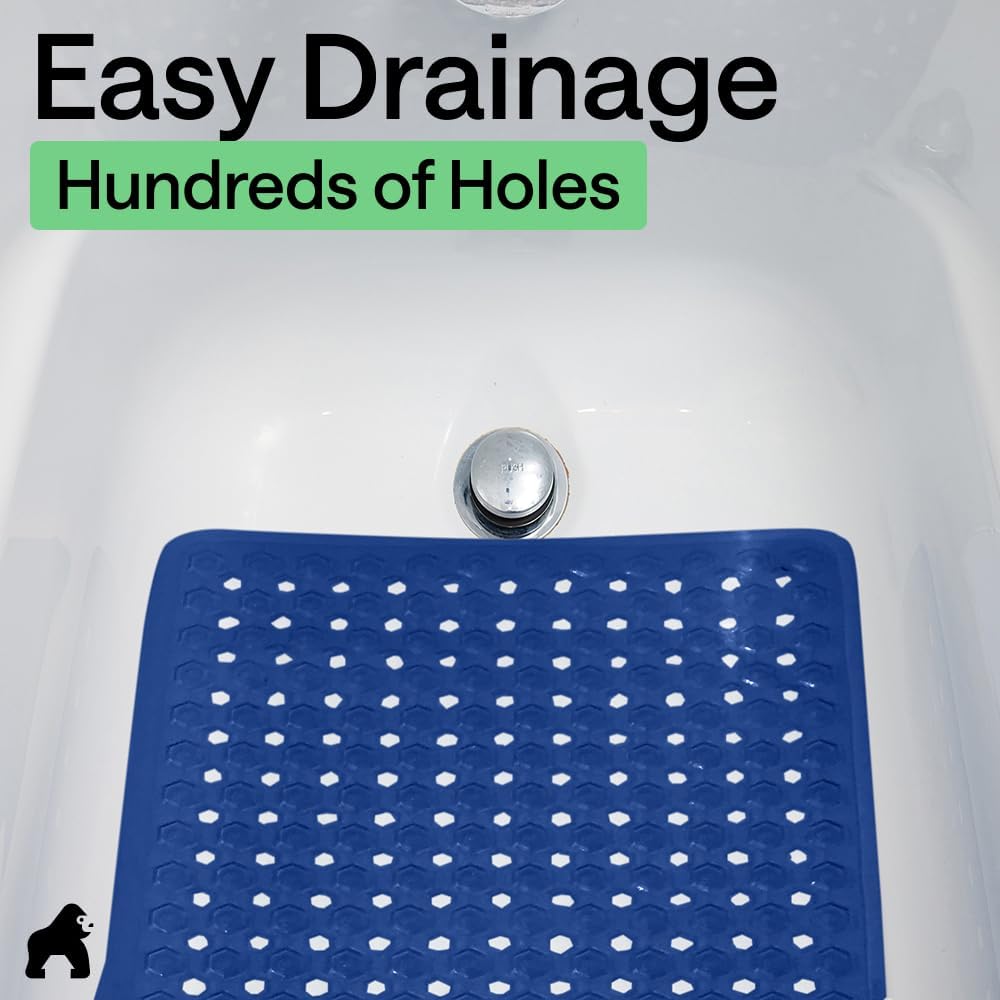 Bath Tub Shower Mat, Bathtub Floor Liner, 35x16 Clear