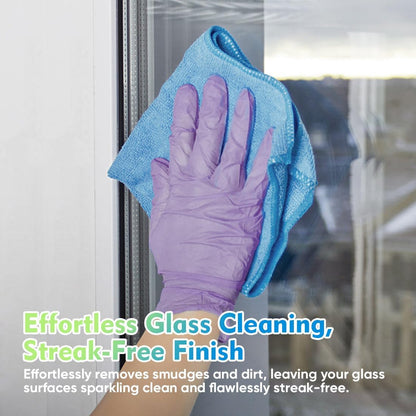 Microfiber Cleaning Cloth, 12.5 x 12.5 inch Microfiber Towels for Cars, Ultra Absorbent Washing Cloth, Lint Free Streak Free Cleaning Rags for Car, Kitchen, and Window (Grey)