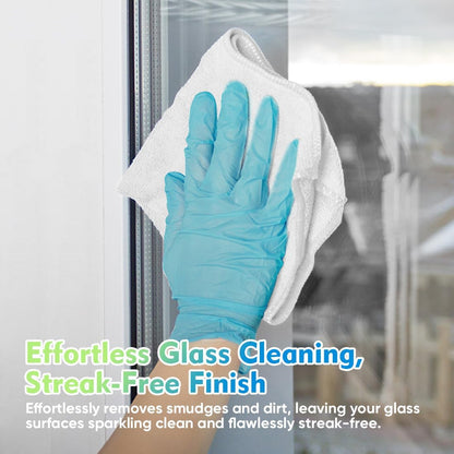 Microfiber Cleaning Cloth, 12.5 x 12.5 inch Microfiber Towels for Cars, Ultra Absorbent Washing Cloth, Lint Free Streak Free Cleaning Rags for Car, Kitchen, and Window (Grey)