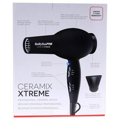 BaBylissPRO Ceramix Xtreme Hair Dryer
