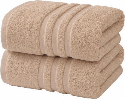 Large Bath Towels, 30x60 in, 100% Cotton, White | Soft & Absorbent | Balanced Weight | Everyday Comfort | Easy Care