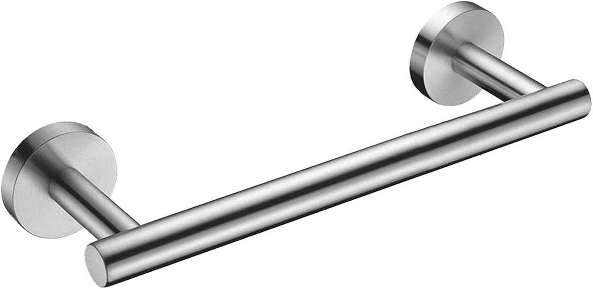 Nolimas Brushed Nickel Bath Towel Bar Single Bars Towel Rack Rod Classic Wall Mounted SUS304 Stainless Steel Bathroom Towel Holder Toilet Kitchen Towel Shelf Single Layer,24 inches