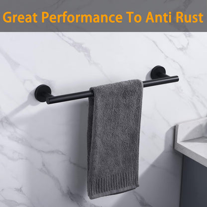 Nolimas Brushed Nickel Bath Towel Bar Single Bars Towel Rack Rod Classic Wall Mounted SUS304 Stainless Steel Bathroom Towel Holder Toilet Kitchen Towel Shelf Single Layer,24 inches