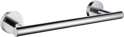 Nolimas Brushed Nickel Bath Towel Bar Single Bars Towel Rack Rod Classic Wall Mounted SUS304 Stainless Steel Bathroom Towel Holder Toilet Kitchen Towel Shelf Single Layer,24 inches