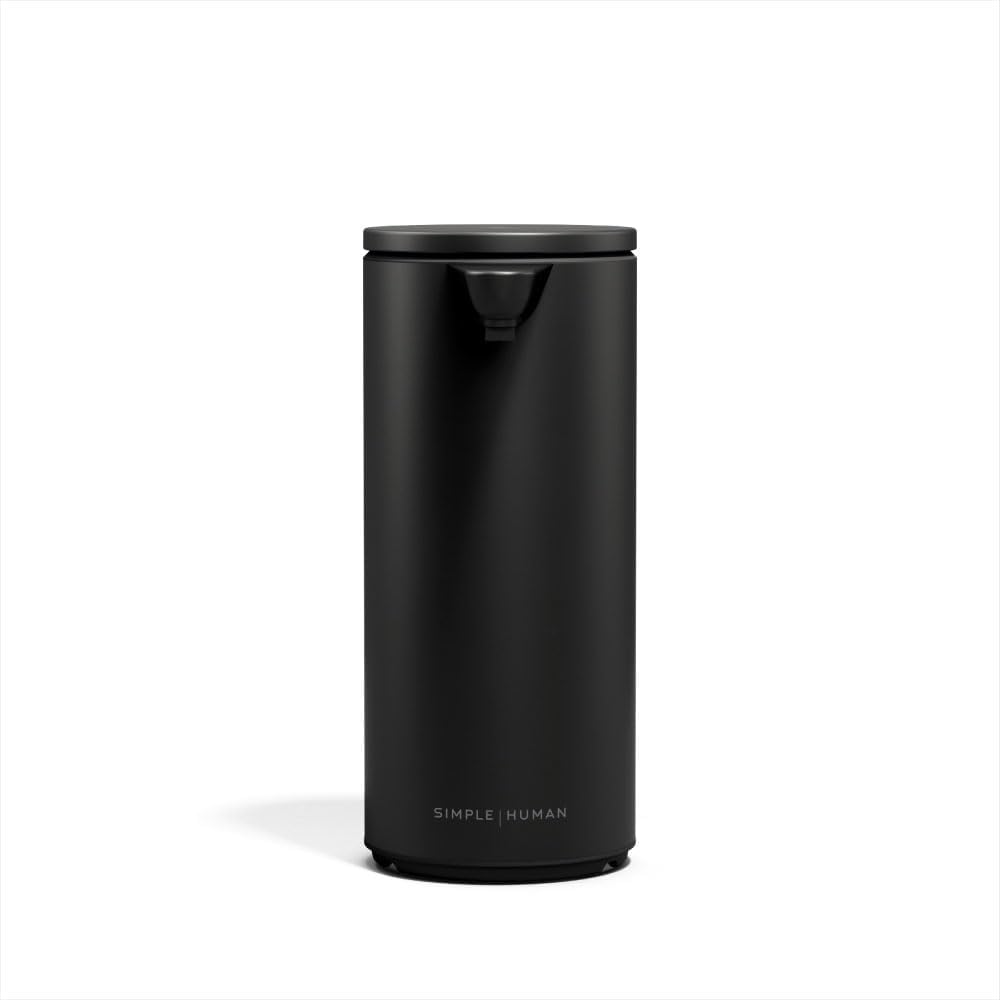 Liquid Sensor Pump, 9 oz Automatic Soap Dispenser for Kitchen and Bathroom, Touchless Motion Sensor, Variable Dispense, Rechargeable, No-Drip Spout, High-Grade Brass Stainless Steel