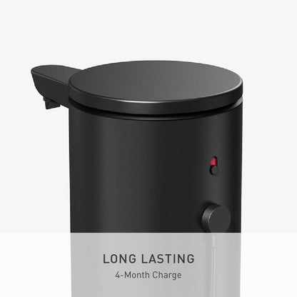 Liquid Sensor Pump, 9 oz Automatic Soap Dispenser for Kitchen and Bathroom, Touchless Motion Sensor, Variable Dispense, Rechargeable, No-Drip Spout, High-Grade Brass Stainless Steel