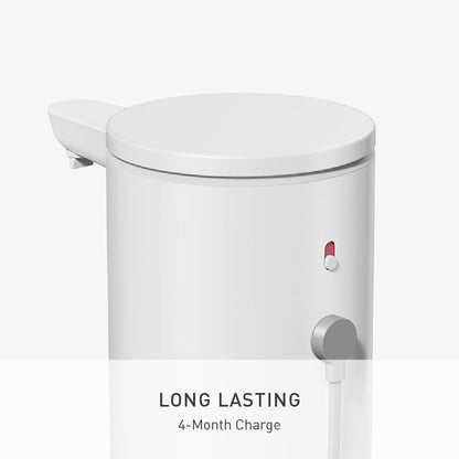 Liquid Sensor Pump, 9 oz Automatic Soap Dispenser for Kitchen and Bathroom, Touchless Motion Sensor, Variable Dispense, Rechargeable, No-Drip Spout, High-Grade Brass Stainless Steel