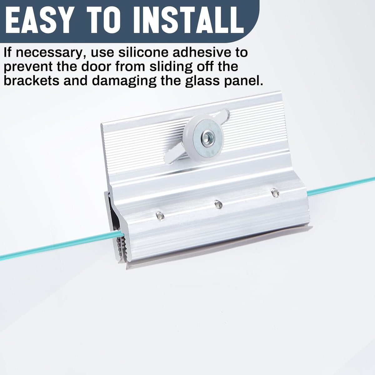 M 6053 Shower Door Rollers Top Bracket 3/4 in Plastic Wheel