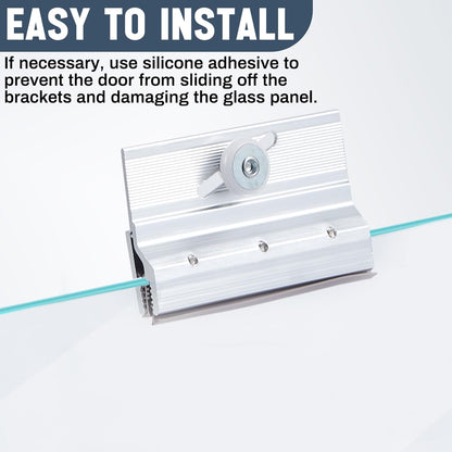 M 6053 Shower Door Rollers Top Bracket 3/4 in Plastic Wheel