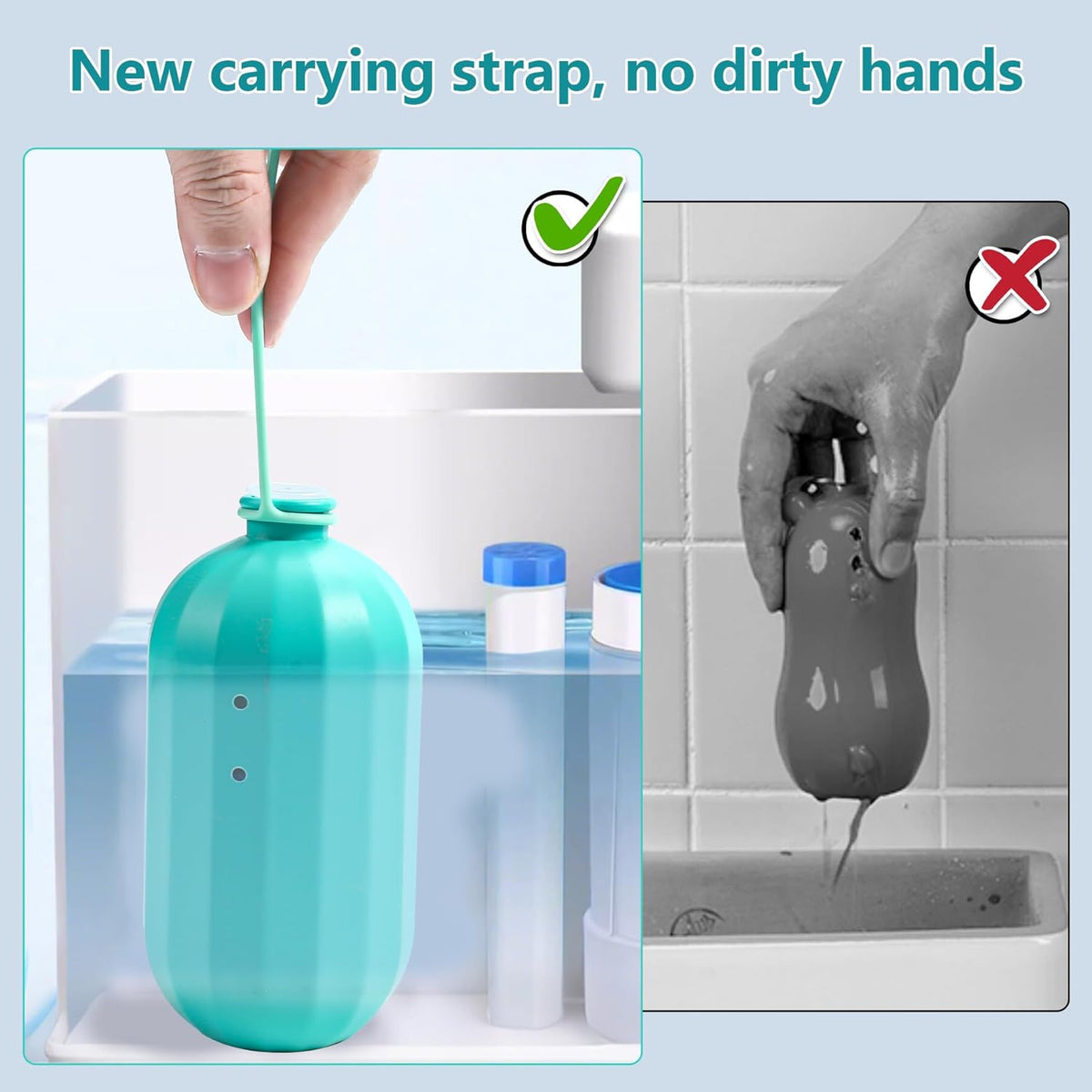 Automatic toilet bowl cleaner, odor removal Stain removal Makes toilet bowls look new with a light, fresh scent