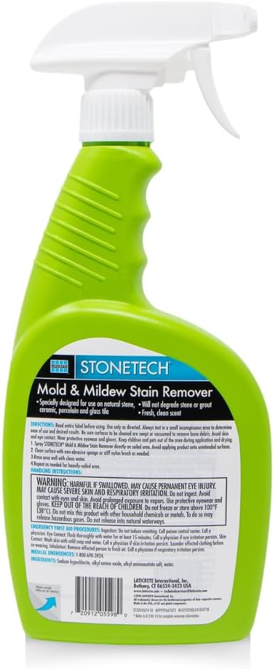 STONETECH Mold & Mildew Spray Bottle 24OZ (709ML) Stain Remover