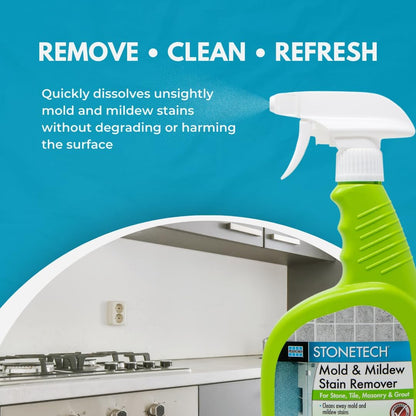 STONETECH Mold & Mildew Spray Bottle 24OZ (709ML) Stain Remover
