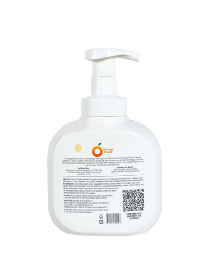 Color Changing Foaming Hand Soap, Orange Oil, 11.8 Oz