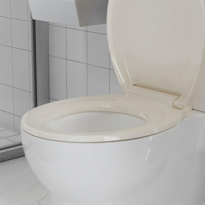 Elongated Toilet Seat with Slow Close & Quiet Close, 19 Inch Never Loosen Durable Lid, Polypropylene Easy to Install & Clean, White