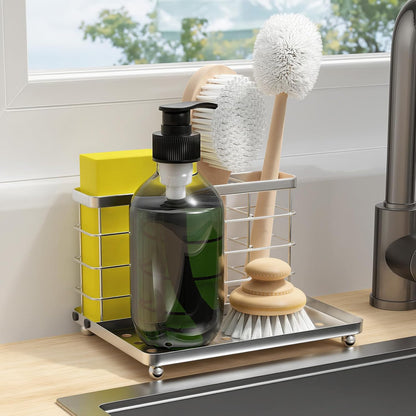 Toothbrush Holders for Bathroom, Stainless Steel, 2 Slots, Black