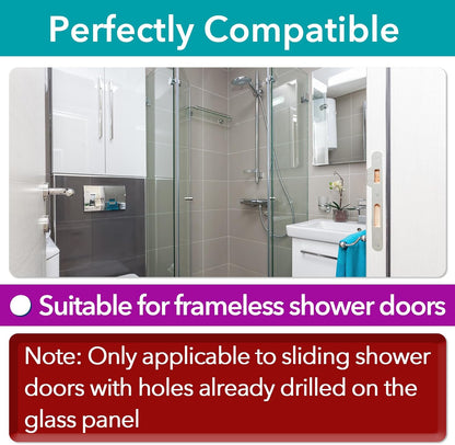 4 Pcs M 6054 Top Bracket Roller Assembly for Frameless Shower Doors