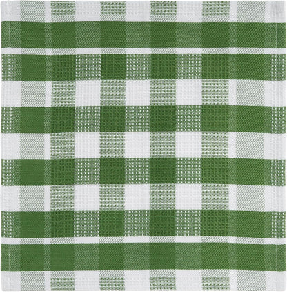 Dish Towels for Kitchen 100% Cotton Tightly Woven - Olive