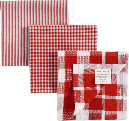Dish Towels for Kitchen 100% Cotton Tightly Woven - Olive