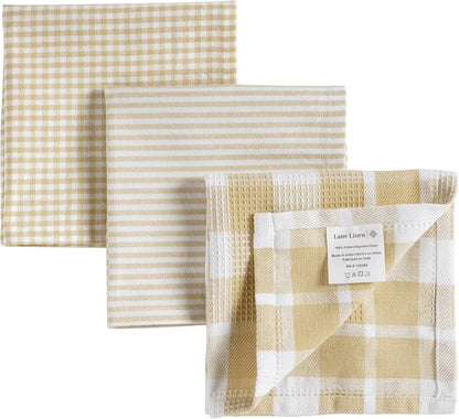 Dish Towels for Kitchen 100% Cotton Tightly Woven - Olive