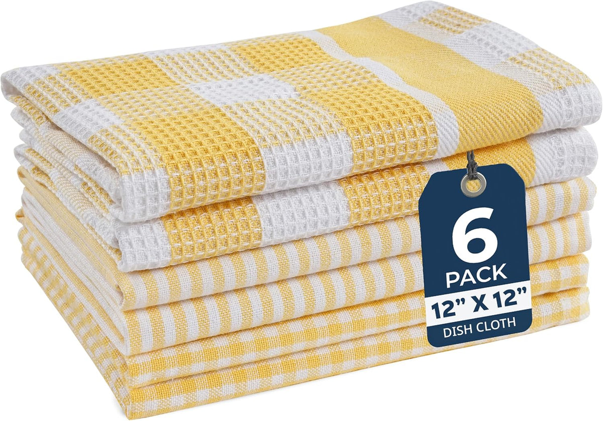 Dish Towels for Kitchen 100% Cotton Tightly Woven - Olive