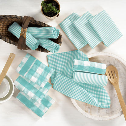Dish Towels for Kitchen 100% Cotton Tightly Woven - Olive