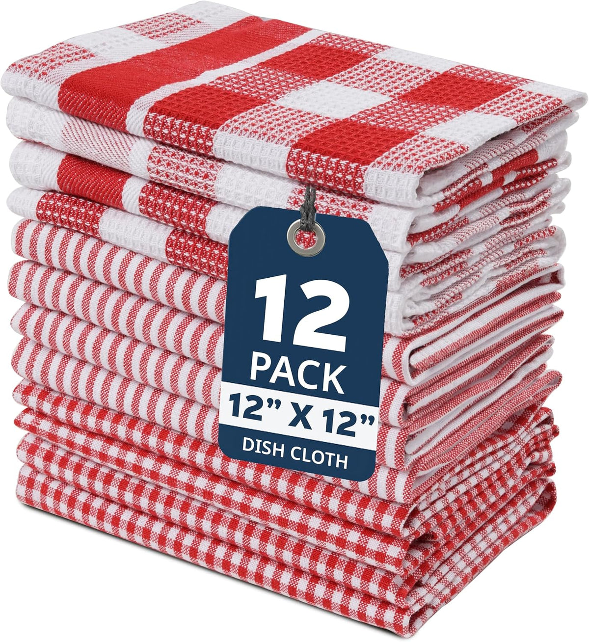 Dish Towels for Kitchen 100% Cotton Tightly Woven - Olive