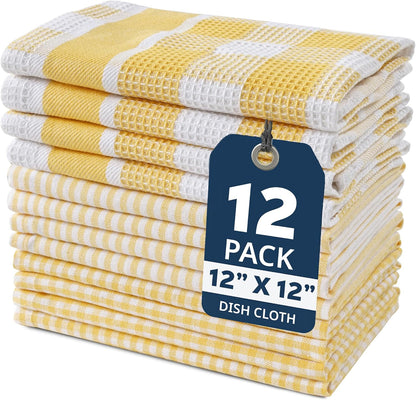 Dish Towels for Kitchen 100% Cotton Tightly Woven - Olive