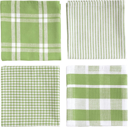Dish Towels for Kitchen 100% Cotton Tightly Woven - Olive