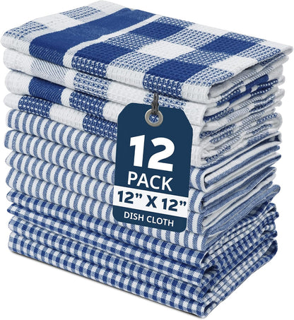 Dish Towels for Kitchen 100% Cotton Tightly Woven - Olive