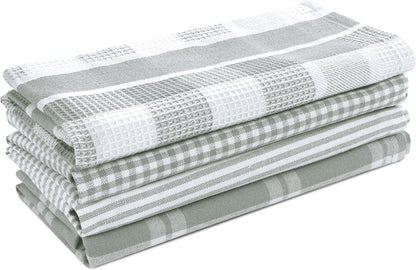 Dish Towels for Kitchen 100% Cotton Tightly Woven - Olive