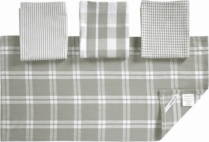 Dish Towels for Kitchen 100% Cotton Tightly Woven - Olive