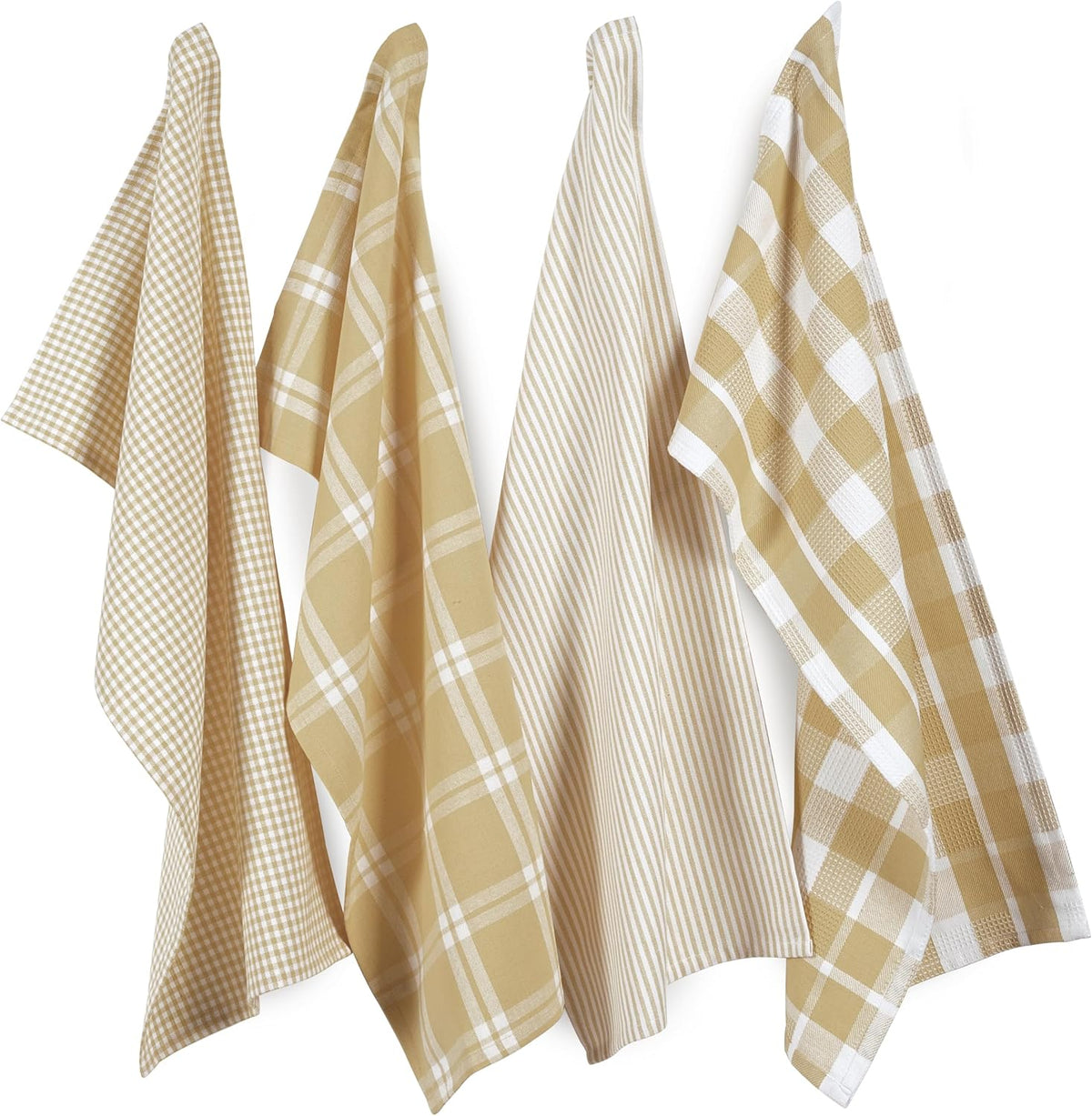 Dish Towels for Kitchen 100% Cotton Tightly Woven - Olive
