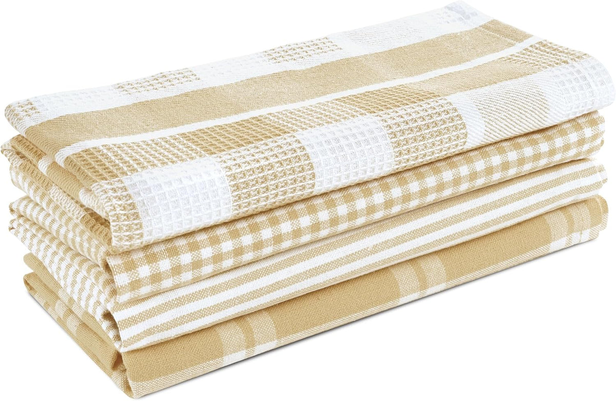 Dish Towels for Kitchen 100% Cotton Tightly Woven - Olive