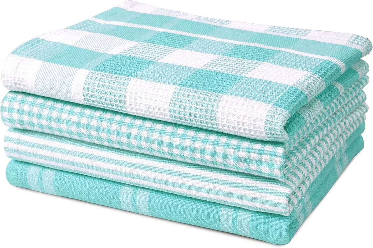 Dish Towels for Kitchen 100% Cotton Tightly Woven - Olive