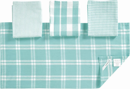 Dish Towels for Kitchen 100% Cotton Tightly Woven - Olive